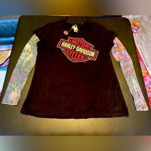 Women’s ‘tattoo sleeve’ Long Sleeved T-shirt Sz 2X-NWT